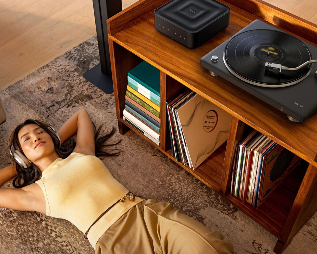 Denon DP-500BT Semi-Automatic Hi-Fi Turntable With Bluetooth
