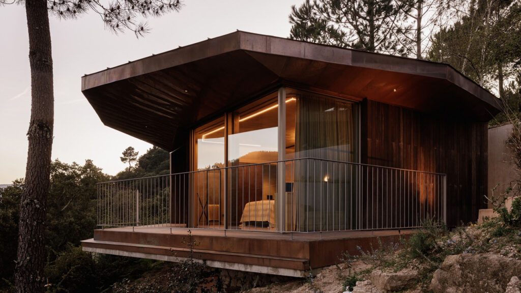 Douro Wood House by MJARC Arquitectos Unifies Itself With Serene Forested Landscape