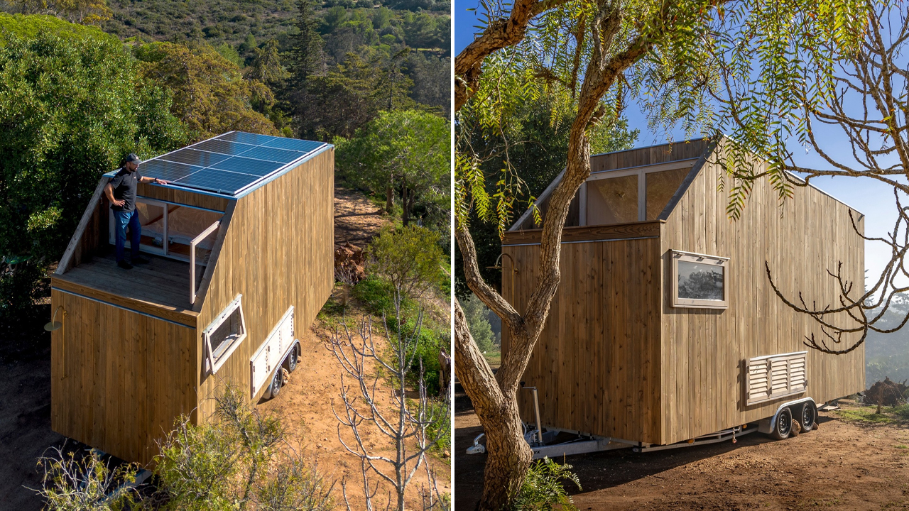 Duna Tiny House with balcony