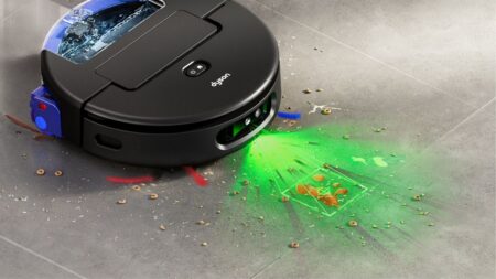 Dyson’s First Ever Robot Vacuum and Mop Uses AI, Green Light and Onboard Camera to Spot Stains on Your Floor
