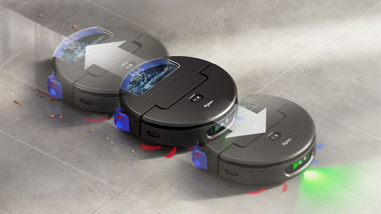 Dyson’s First Ever Robot Vacuum and Mop Uses AI, Green Light and Onboard Camera to Spot Stains on Your Floor