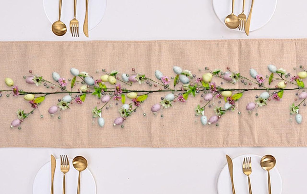 Easter Egg and Mixed Berry Garland