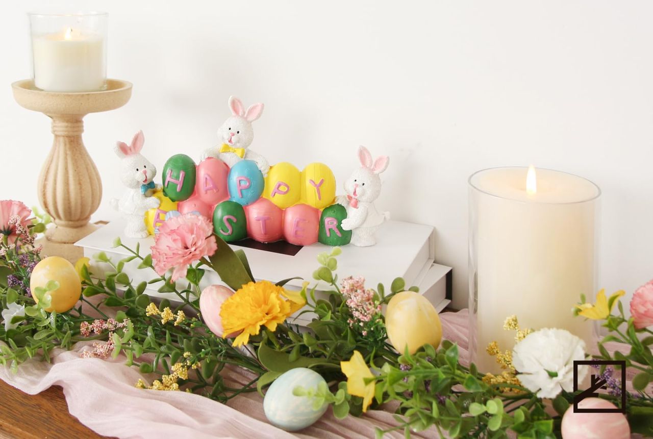 Easter Garland Spring Vine