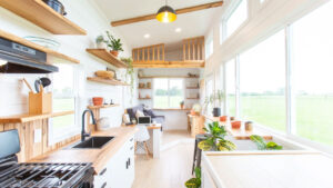 Elderberry tiny home on wheels