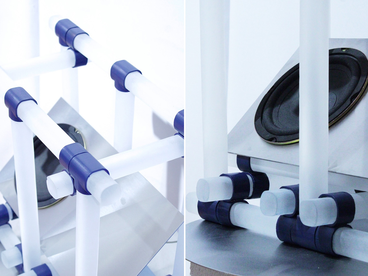 Eski.Sub Glass Loudspeaker by Marek Kounovský Inspired by Brutalist Architecture