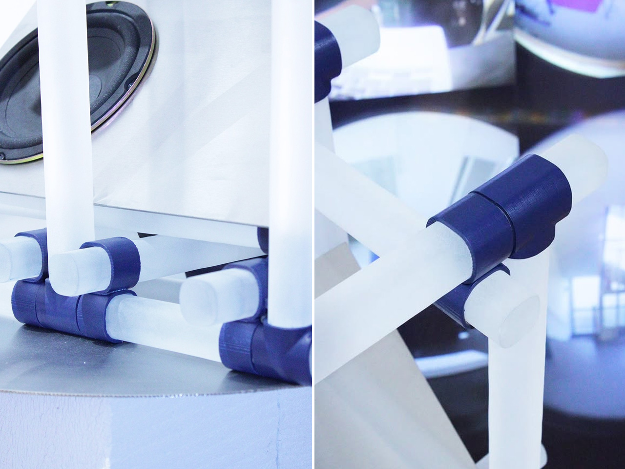 Eski.Sub Glass Loudspeaker by Marek Kounovský Inspired by Brutalist Architecture