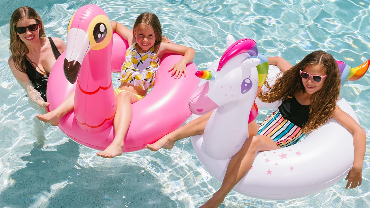 Flamingo Unicorn Pool Float
