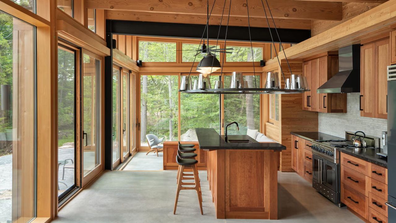 Heated Rivalry Cottage Available on Airbnb - kitchen