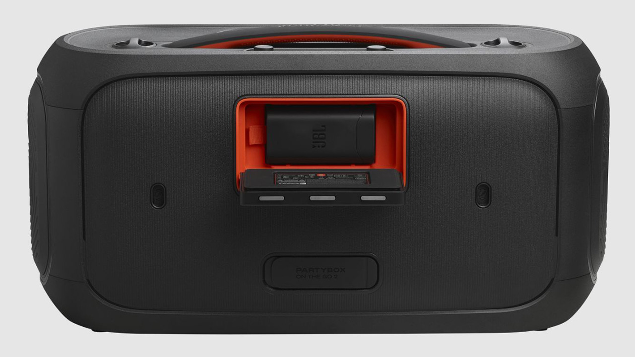 JBL PartyBox On‑The‑Go 2 Plus Speaker Uses EasySing Wireless Mic With AI Vocal Removal for Easy Karaoke