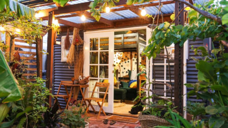 Jodie Builds $20K Tiny House in Her Urban Permaculture Garden in Perth