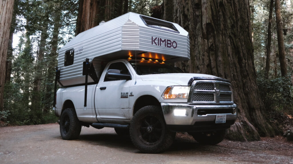 Kimbo 8 Aluminum Truck Camper -exterior design