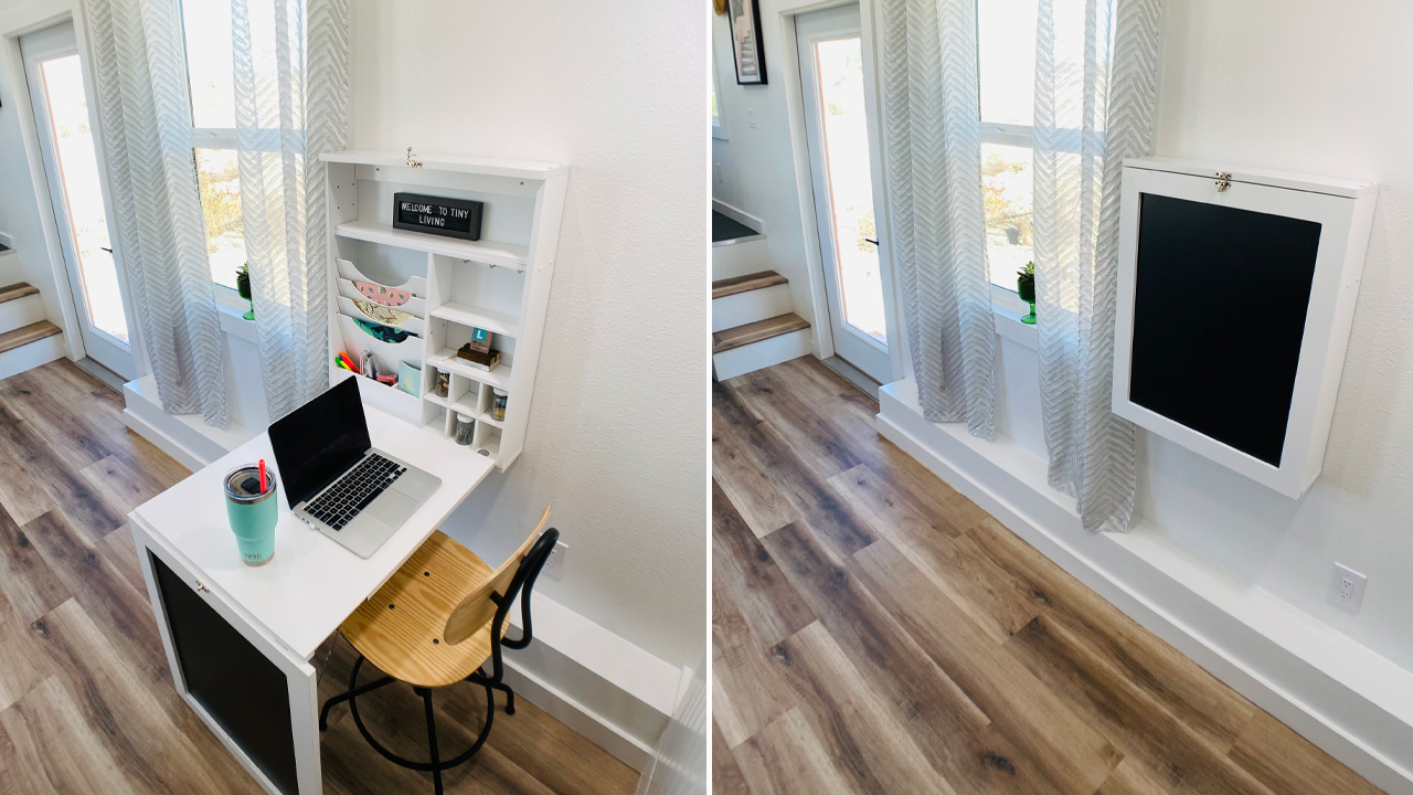 Love Shack Tiny House_Desk Area