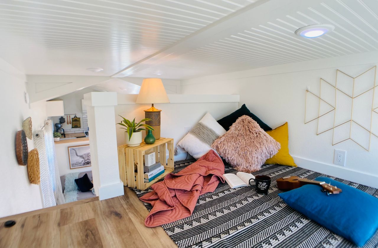 Love Shack Tiny House_Loft Room