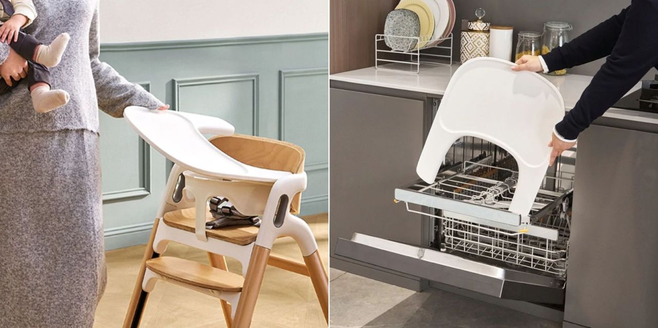 Momcozy DinerPal Wooden High Chair