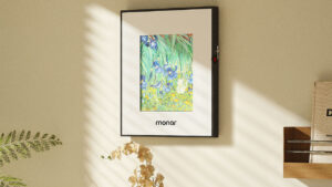 Monar Canvas Speaker Doubles as Digital Wall Frame