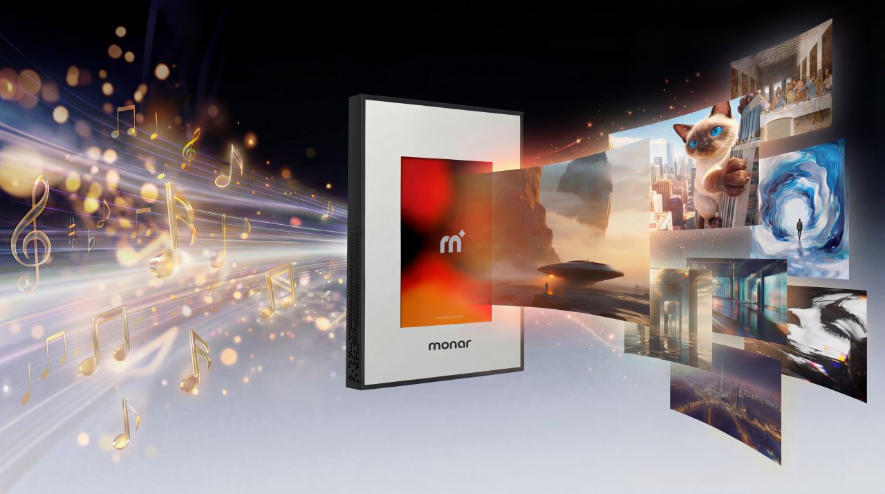 Monar Canvas Speaker Doubles as Digital Wall Frame