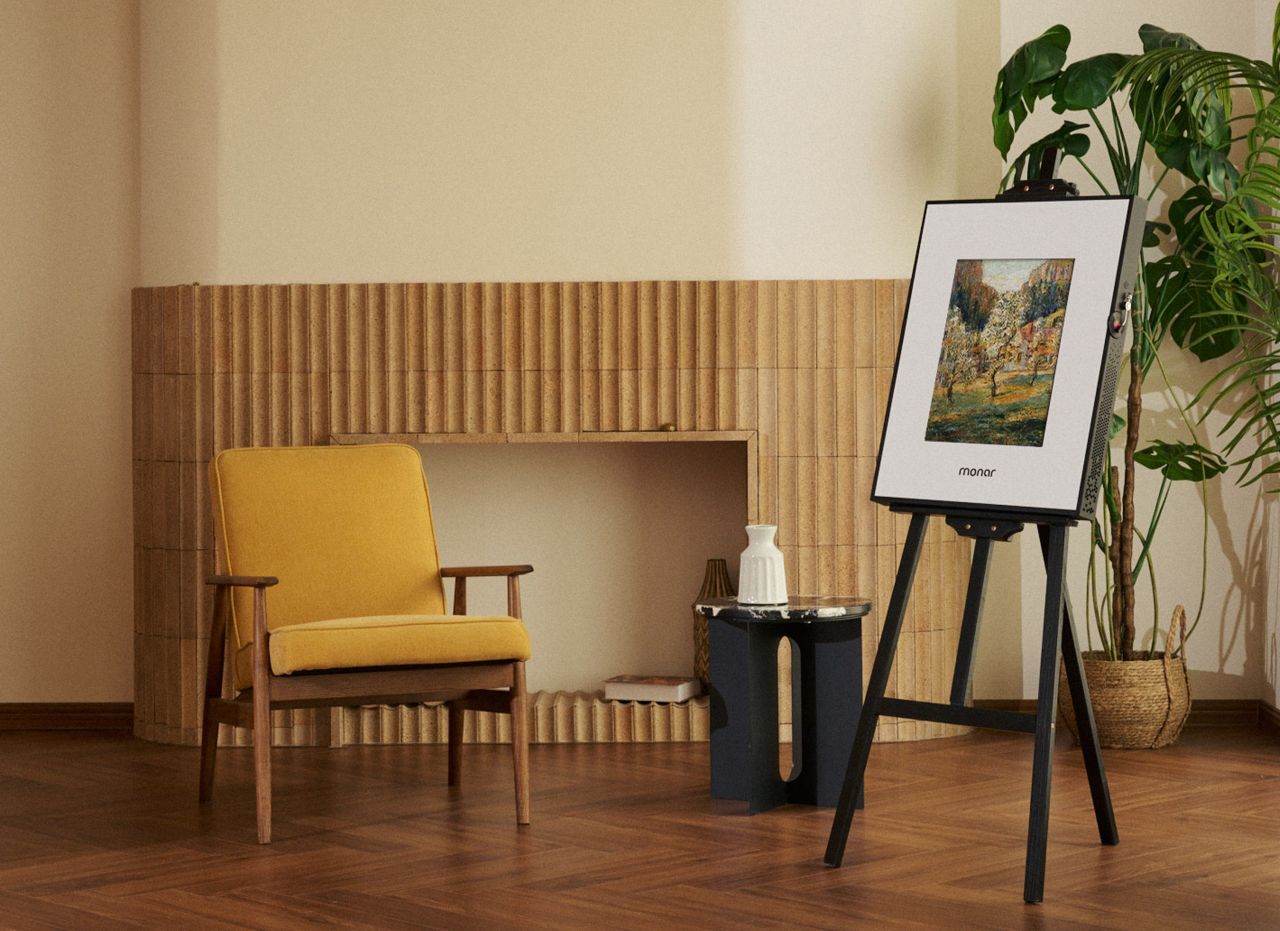 Monar Canvas Speaker Doubles as Digital Wall Frame