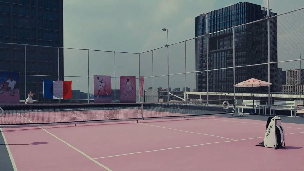 Nisplay AI Tennis Machine