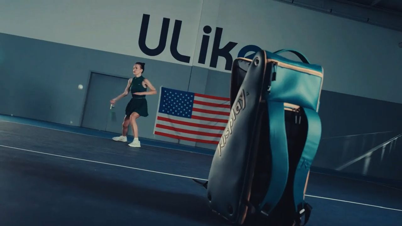 Nisplay AI Tennis Machine