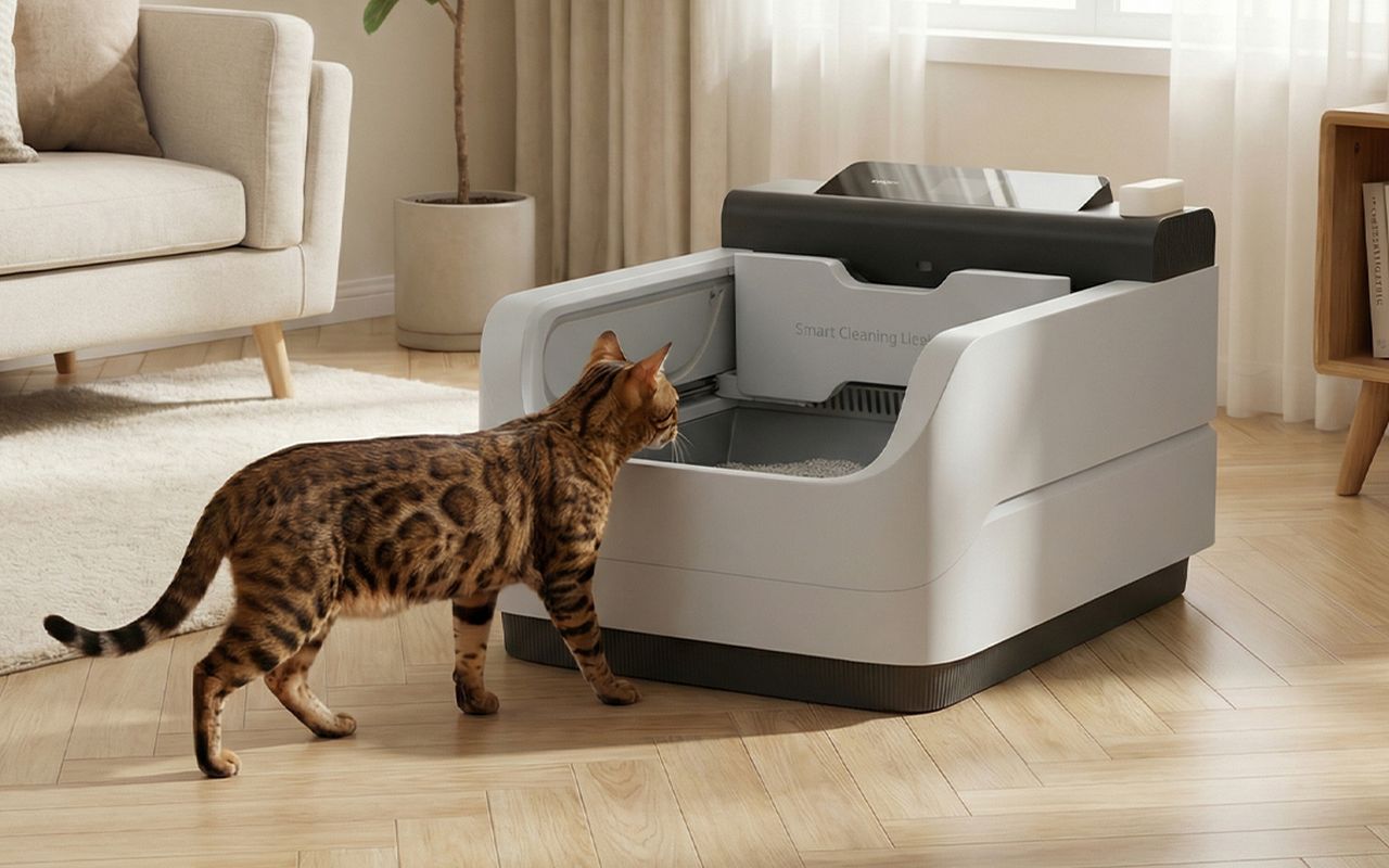 Petalas Self-Cleaning Litter Box_1