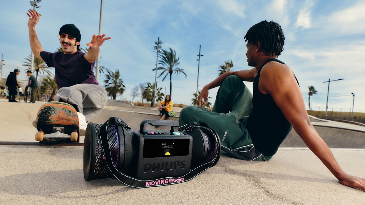 Philips Bets on 1980s Aesthetic for its New Moving Sound Portable Speakers
