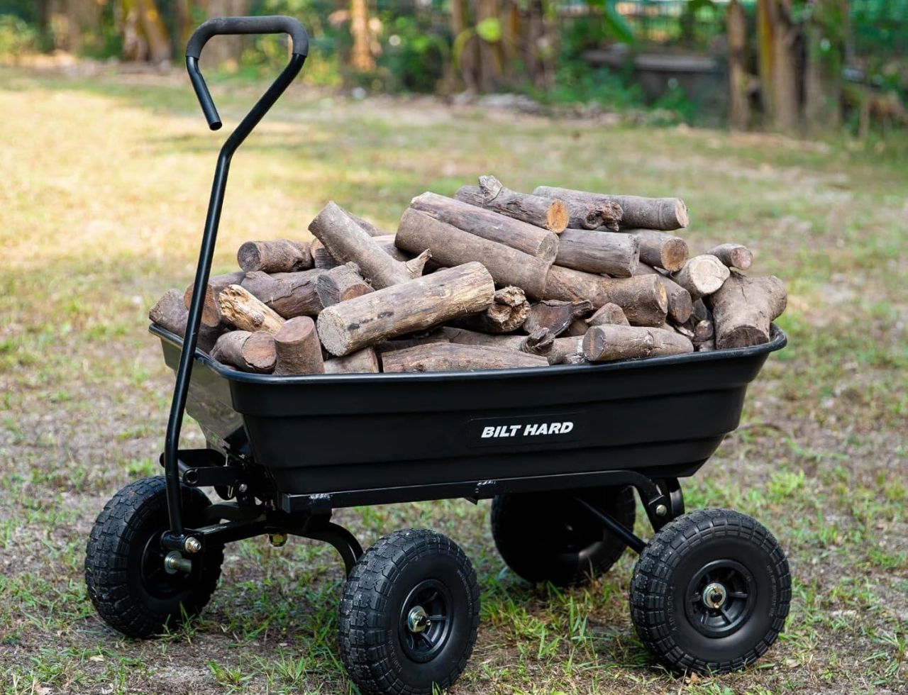 Poly Yard Dump Cart