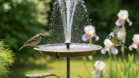 Poposoap Wildlife-Friendly Bird Bath Kit and Wildlife Observation Water Kit