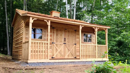 Ranchhouse garden shed