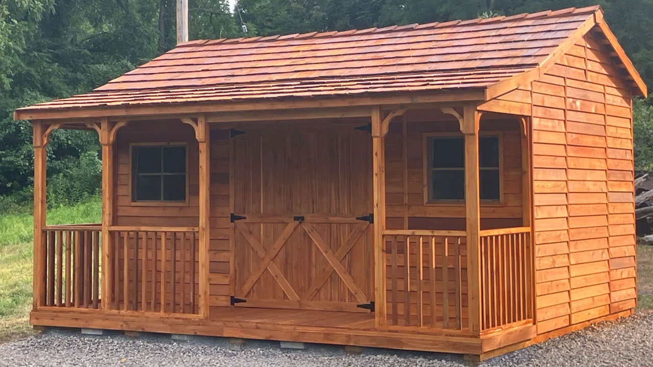 Ranchhouse garden shed