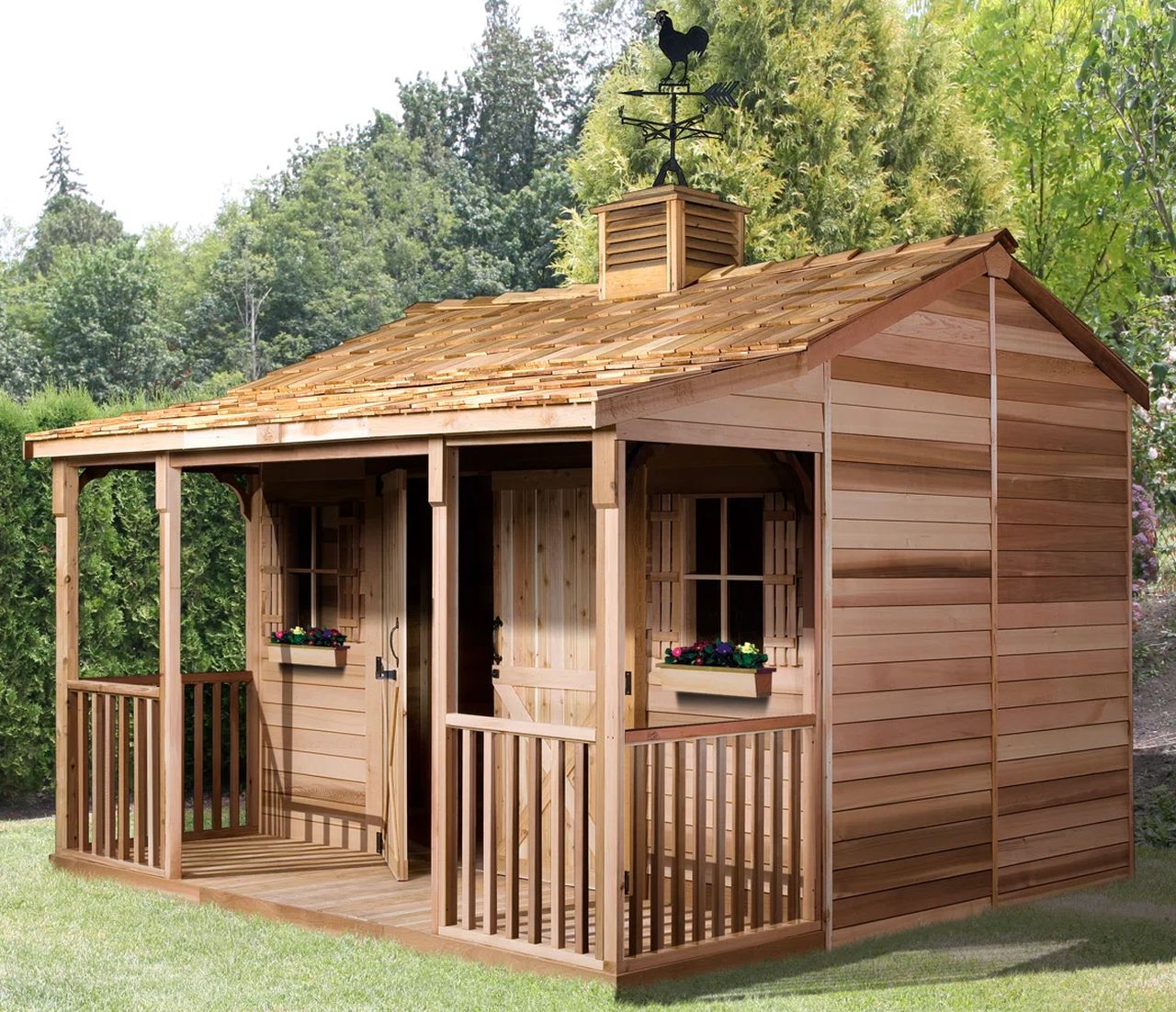 Ranchhouse garden shed