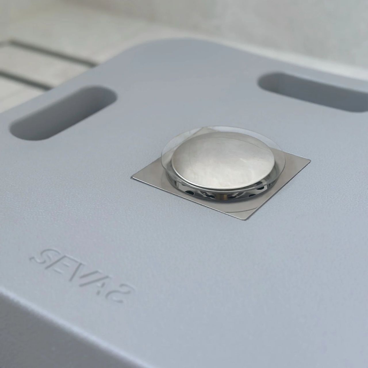 SEVAS Shower Water Catcher is Space-Saving and Convenient Alternative to Buckets