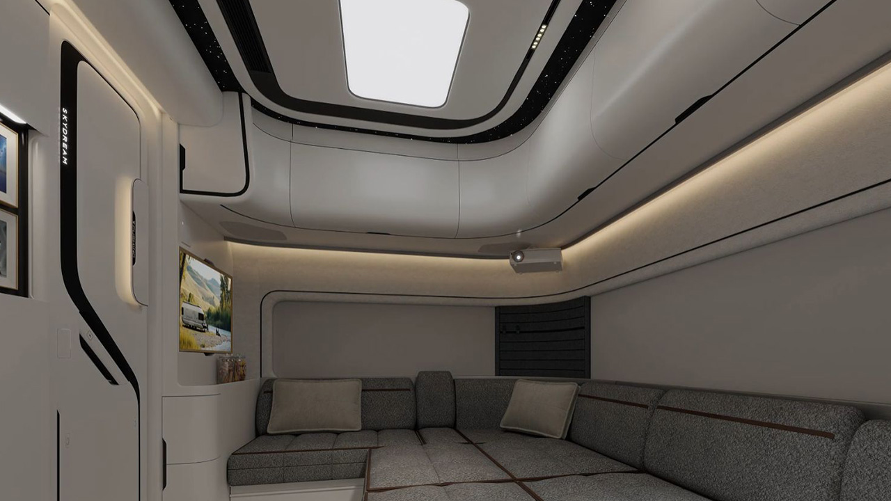 Skydream Smart Trailer Promises 14-Day Off-Grid Living, Comes With Automated Valet Parking
