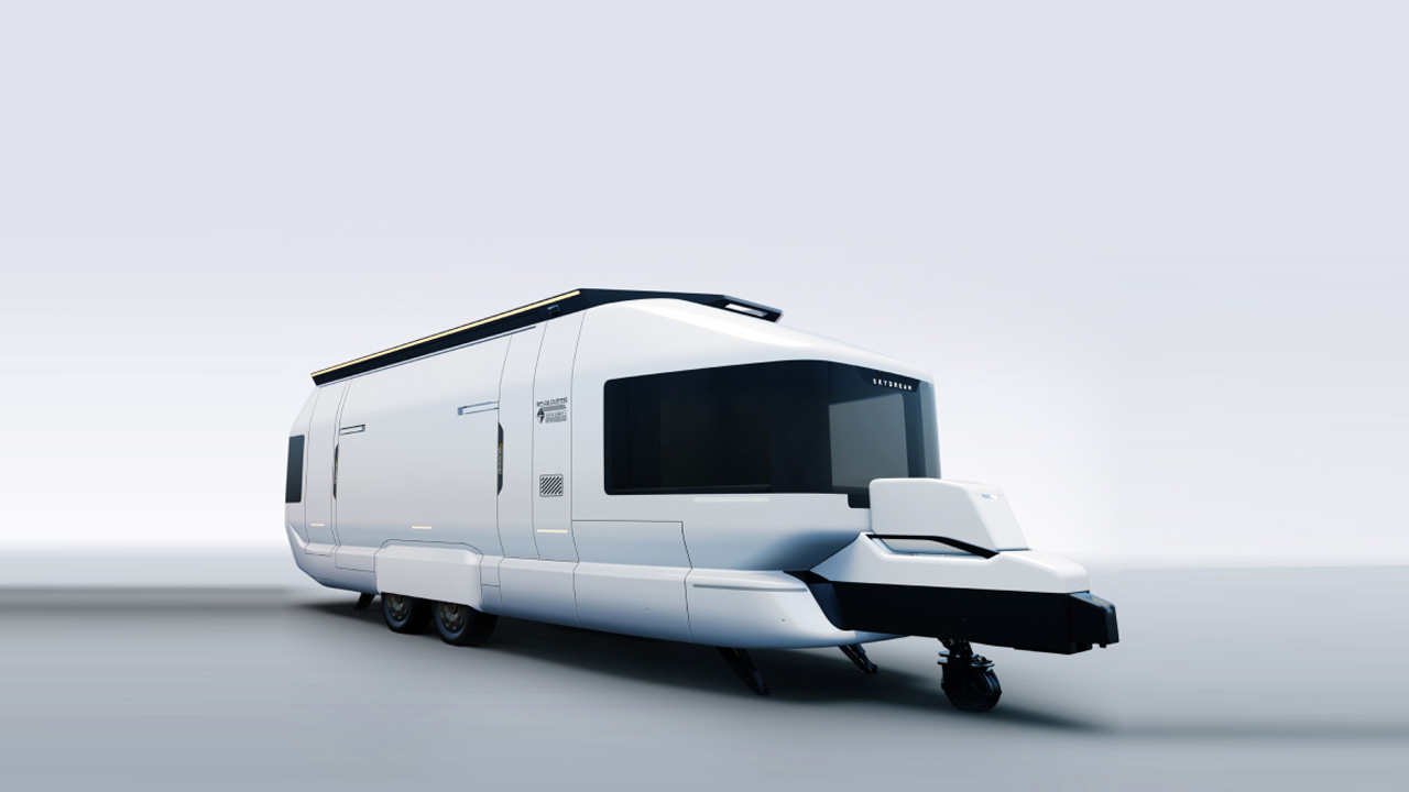 Skydream Smart Trailer Promises 14-Day Off-Grid Living, Comes With Automated Valet Parking
