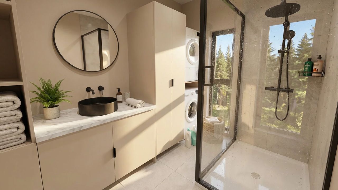 Solace Tiny Mansion House - bathroom