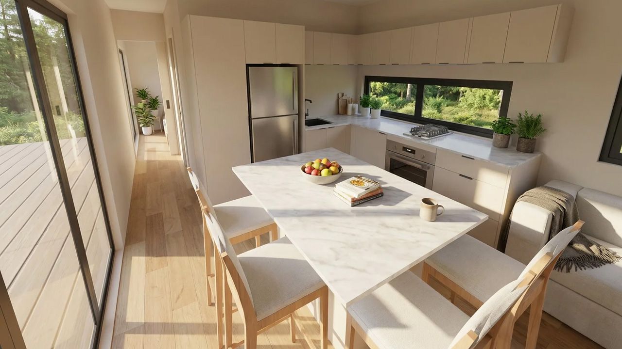 Solace Tiny Mansion House - interior