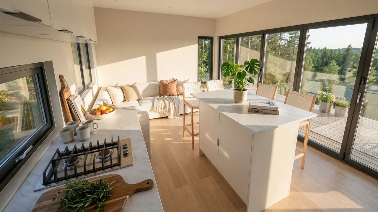 Solace Tiny Mansion House - kitchen