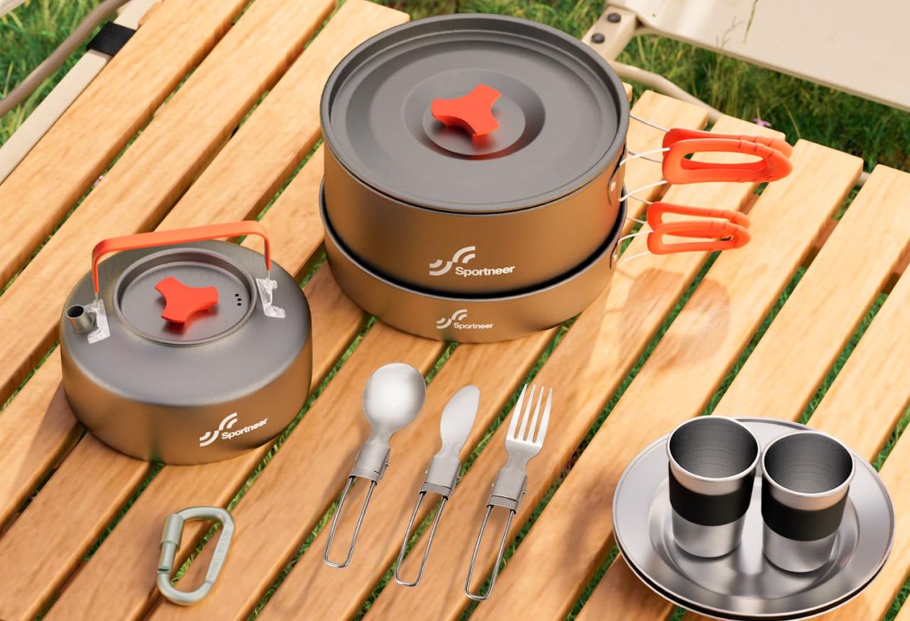 Sportneer Camping Cookware Set
