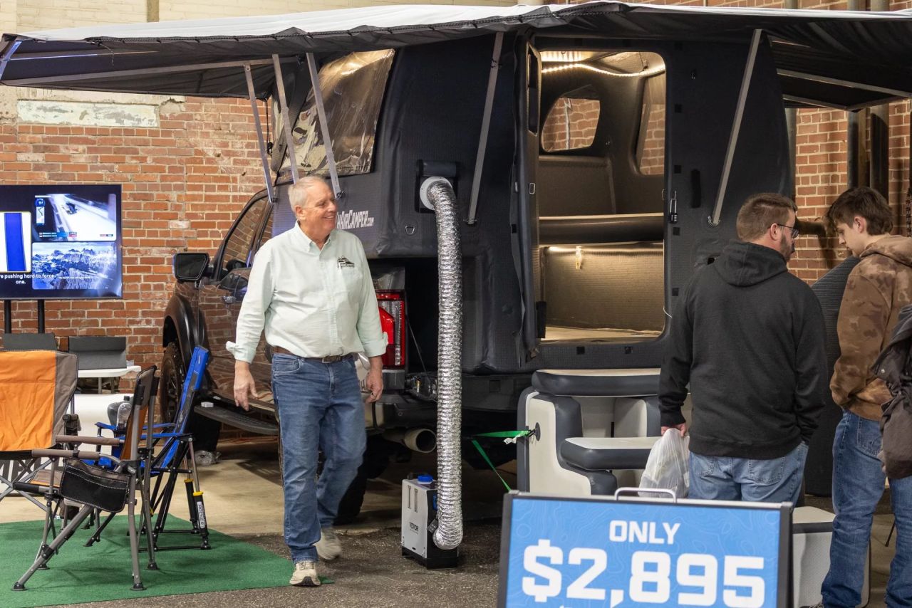 ThAirCamper for two people in US