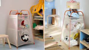 Tigerfink storage solution as a cat house