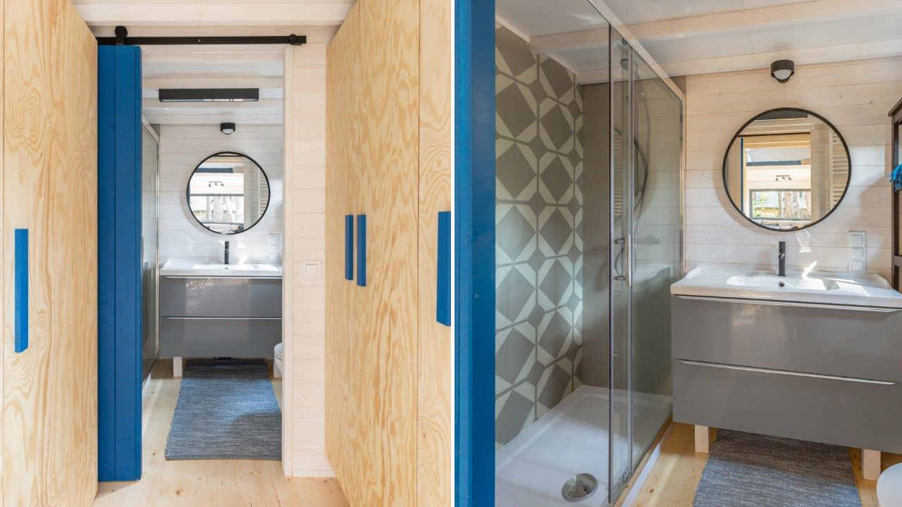 Forest tiny house in Poland