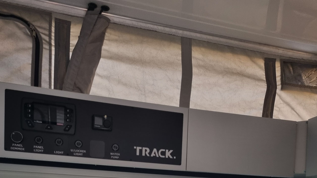 Track Trailer MK6 Tvan Firetail travel Trailer for off-grid living