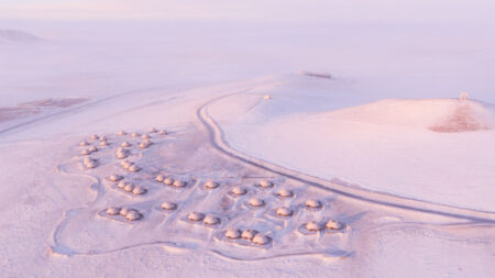 Volcano-In Hotel of Arrivals Look Like Cluster of 45 Volcanic Craters Scattered Around 150,00 Years old Dormant Volcano