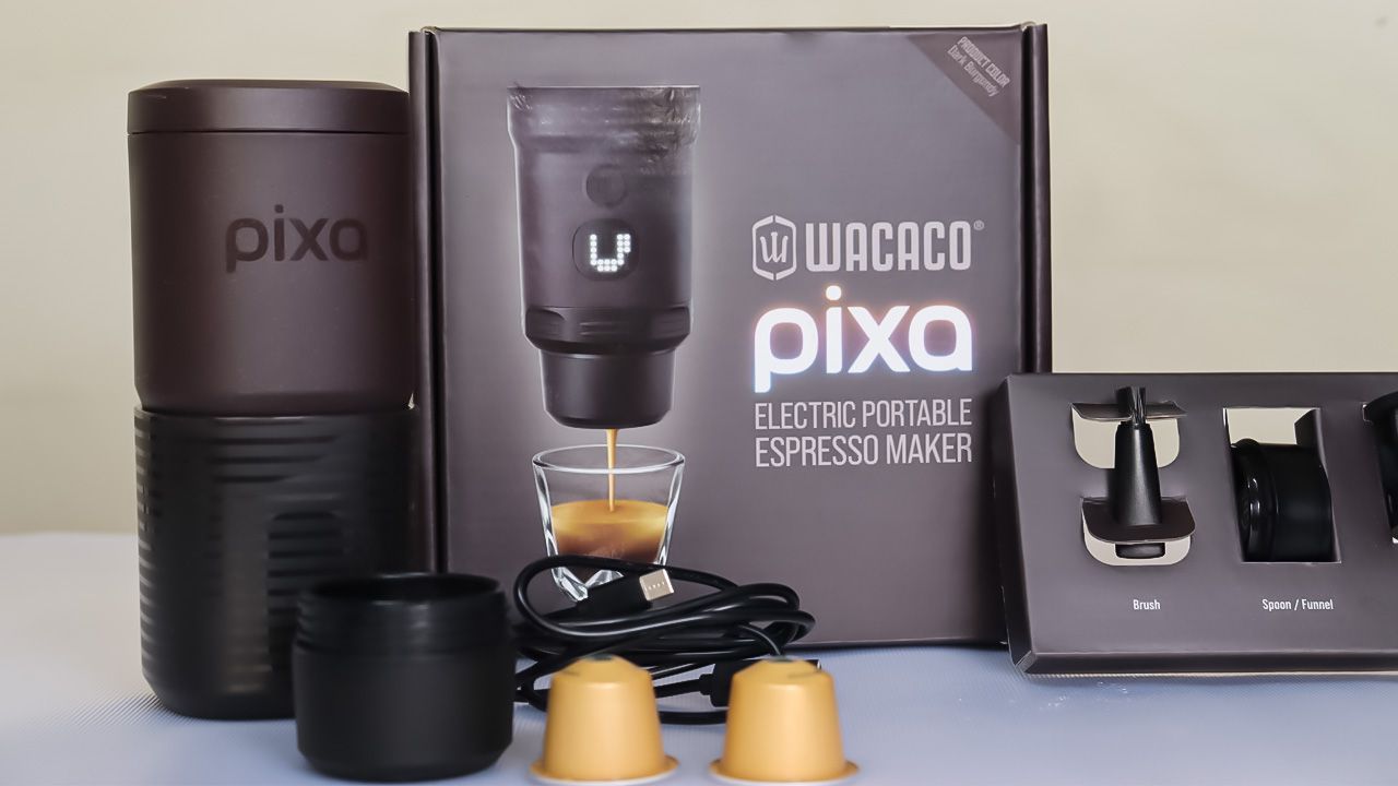 Wacaco Pixapresso - Compatible with ground coffee and pods