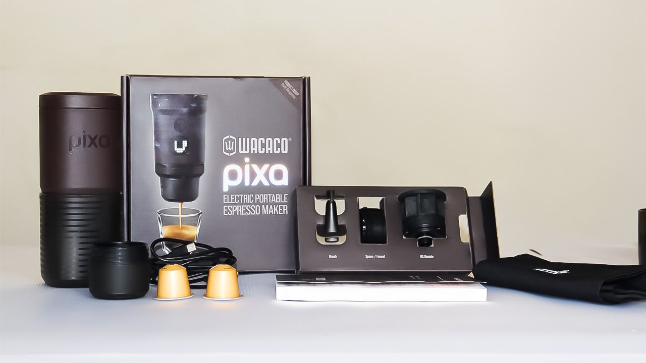 Wacaco Pixapresso Electric Coffee Maker Review - What's included