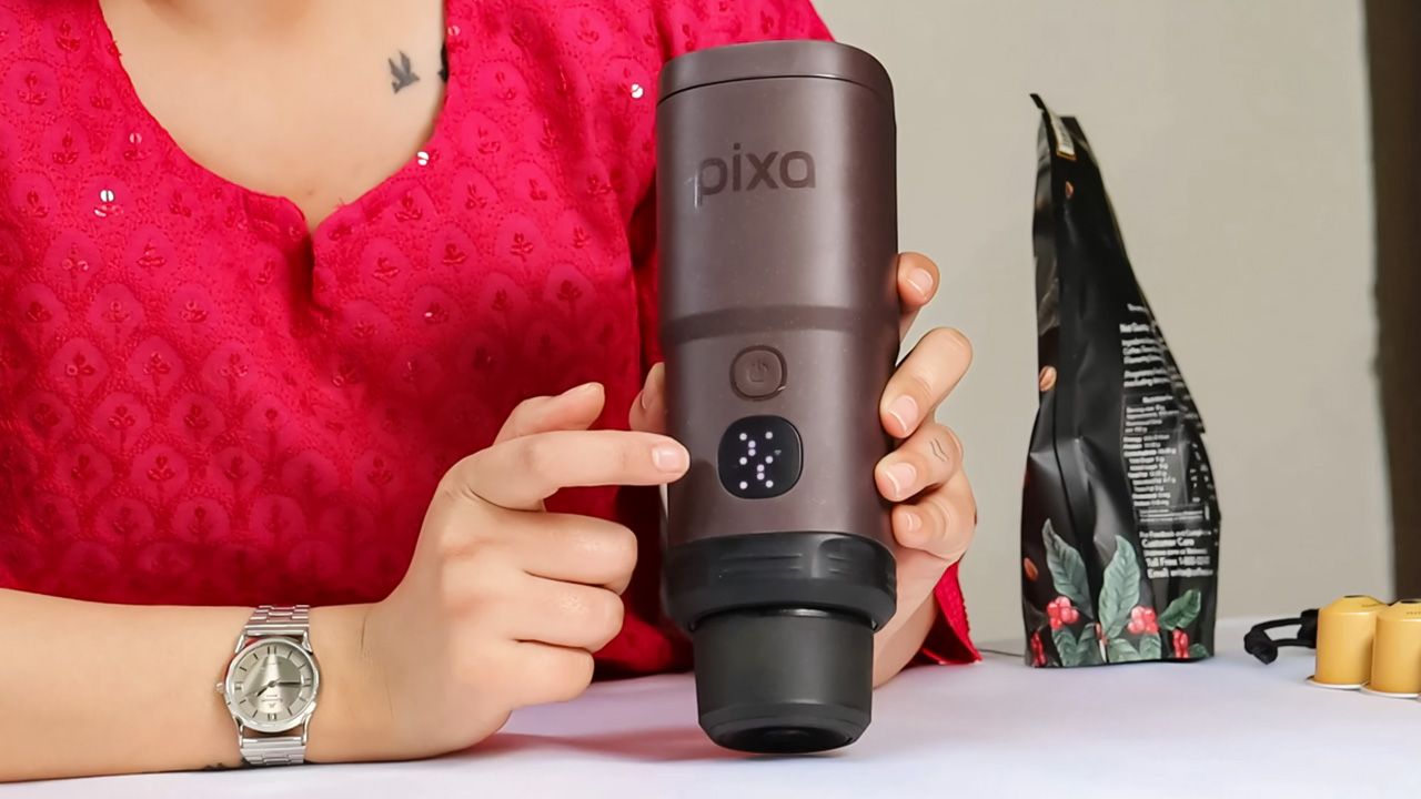 Wacaco Pixapresso - user interface