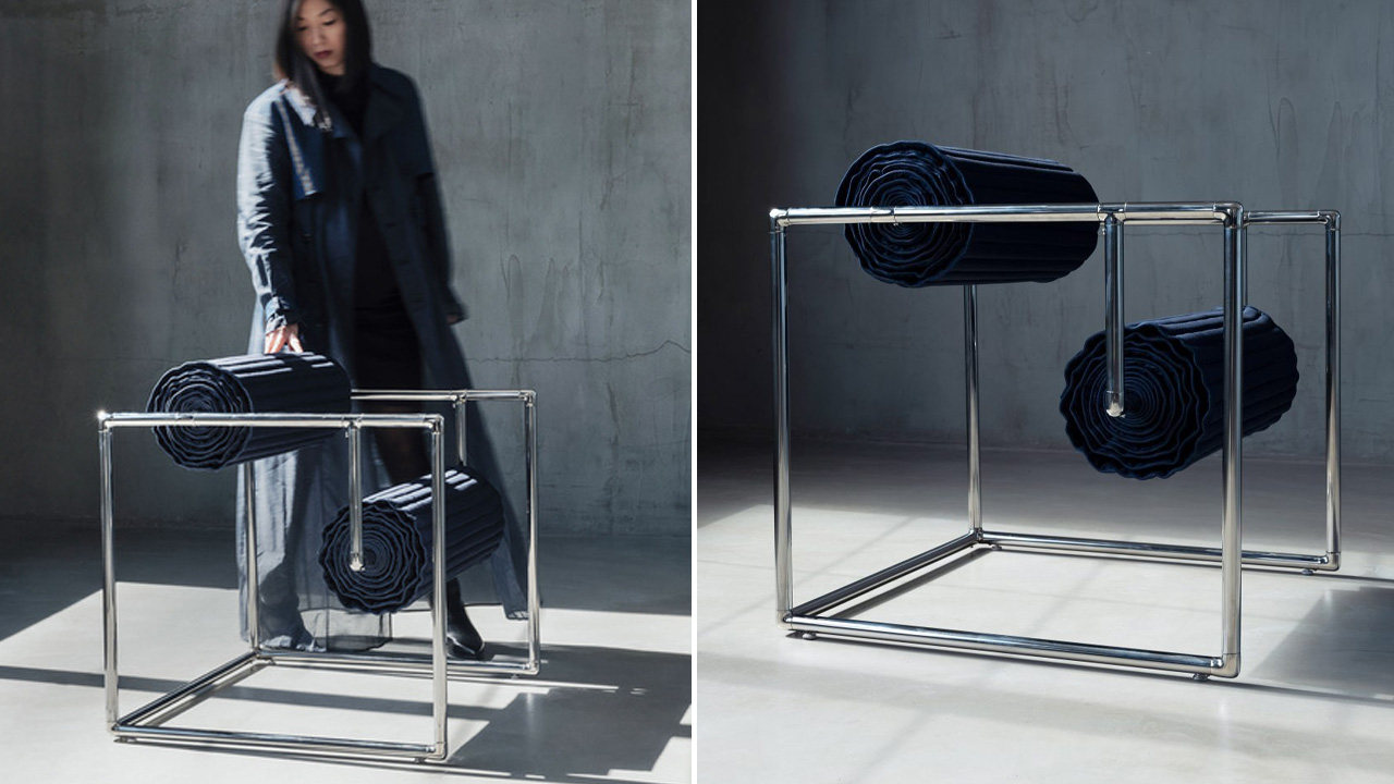 Collectible Brussels-roll-up chair