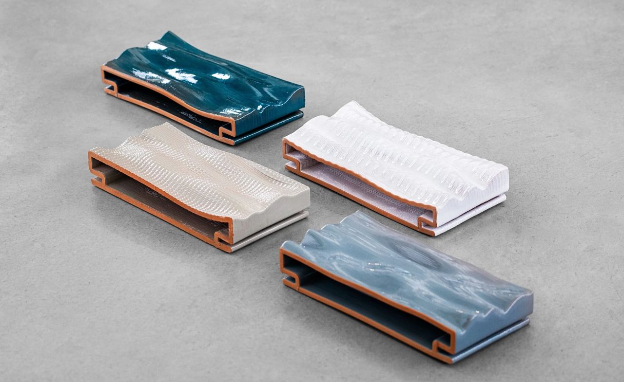 3D Printed Ceramic Tiles by IOUS Studio