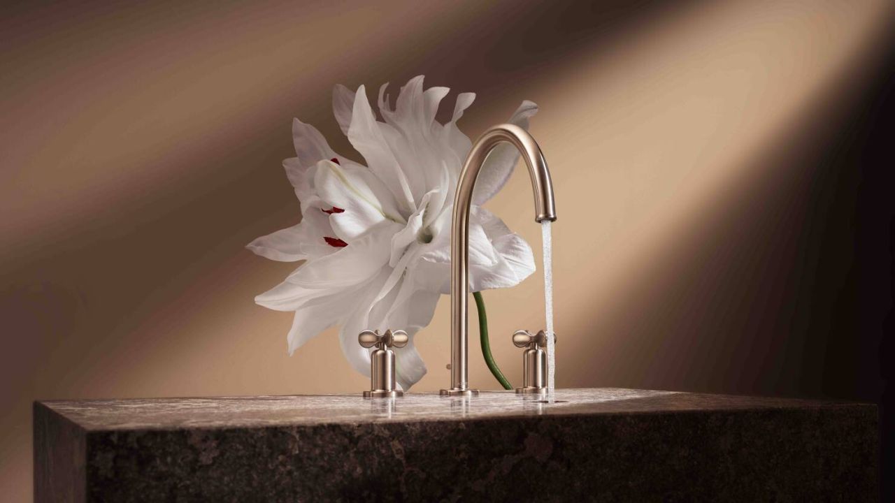 AXOR Archivio faucet collection by Barber Osgerby