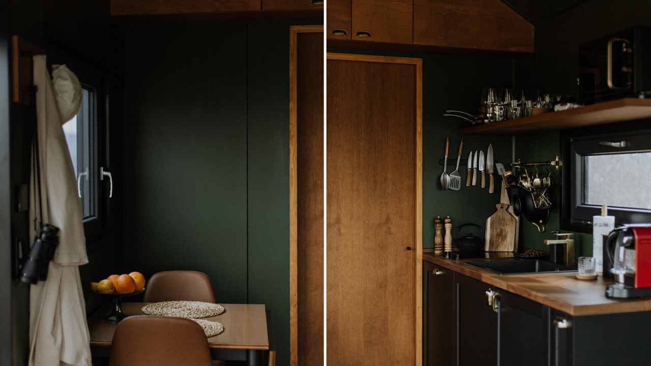 Amsterdam Tiny House_Kitchen and Dinette