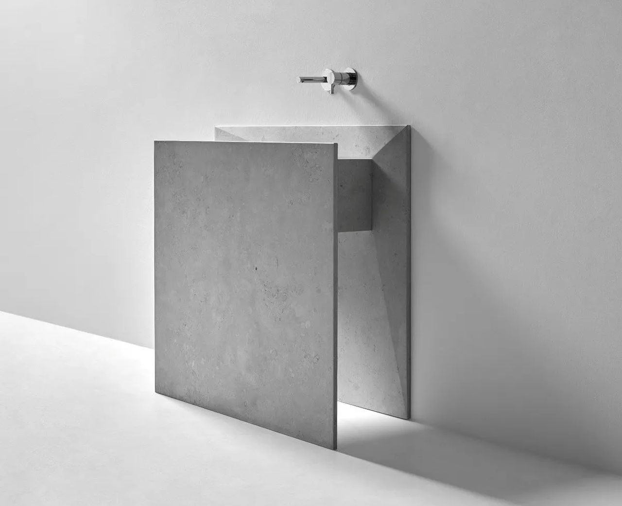Antoniolupi's Skyline Floorstanding Washbasin at salone-2026